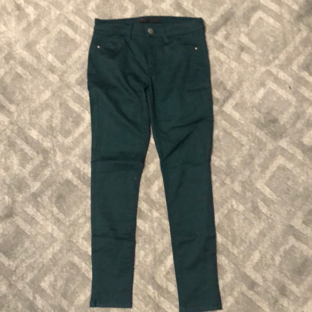 Hunter green skinny jeans